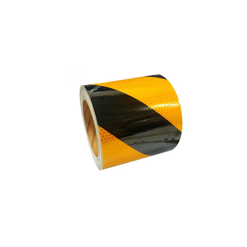 아이티알,LX 벌집무늬 반사 테이프 사선 황흑색 75mm x 10M