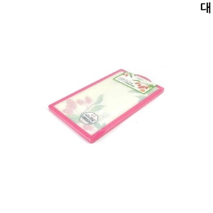 아이티알,LX 키친플라워 스칼렛 나노 양면도마 대형 핑크