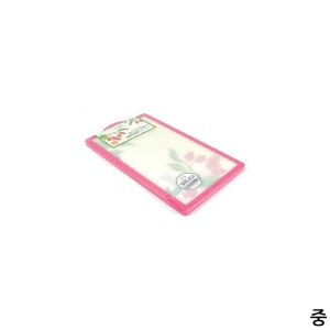 아이티알,LX 키친플라워 스칼렛 나노 양면도마 중형 핑크