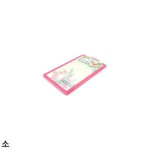 아이티알,LX 키친플라워 스칼렛 나노 양면도마 소형 핑크