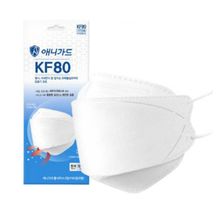 아이티알,LX 애니가드 KF80 마스크 흰색 대형 1매