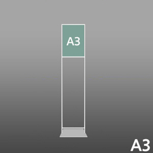 아이티알,LX A3 양면삽입식 슬림 모던입간판 SMD-A3W 백색
