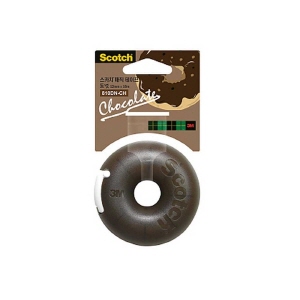 아이티알,LX 3M 스카치 매직 테이프 도넛 디스펜서 810DN 초코