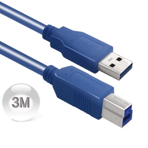 아이티알,LX 와이어맥스 USB 3.0 AM-BM 케이블 3M N-4403