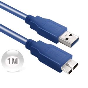 아이티알,LX 와이어맥스 USB 3.0 AM-MicroB 케이블 1M N-6601