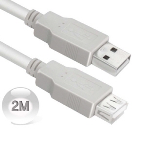 아이티알,LX 와이어맥스 USB 2.0 AM-AF 연장 케이블 2M N-302