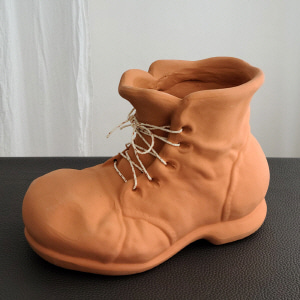 아이티알,NL 인테리어 신발 토분 화분 워커 부츠 대 17x26cm